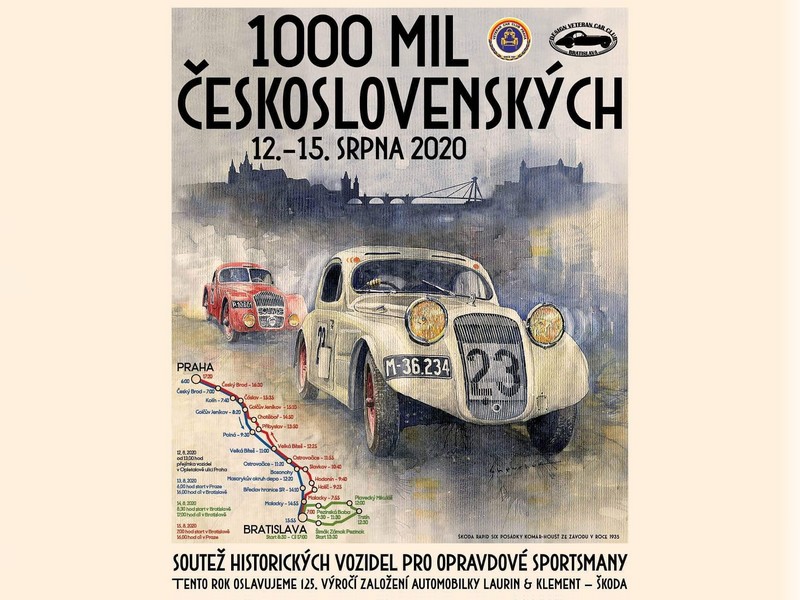 1000 mil československých už 12. až 15. srpna